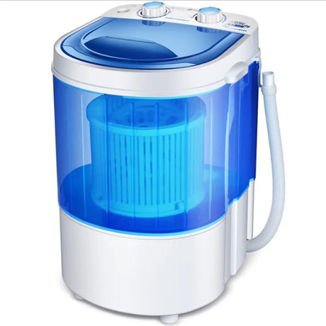 Large Portable Washing Machine with Dryer Bucket for Clothes Shoe Small Washing Machines Mini Automatic Sock Underwear Washer UK