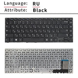 Laptop Keyboard Replace For Samsung NP-370R4E 450R4V 470R4E 450R4Q 455R4J 530U4E 450R4E US English Black White