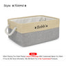 Custom Name Dog Toy Basket Cat Pet Foldable Box Print Personalized ID Storage Baskets For Clothes Pet Accessories