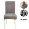 Jacquard Fabric Chair Cover Universal Size Chair Covers for Dining Room Wedding Office Banquet Seat Slipcovers Home Decor 1PC