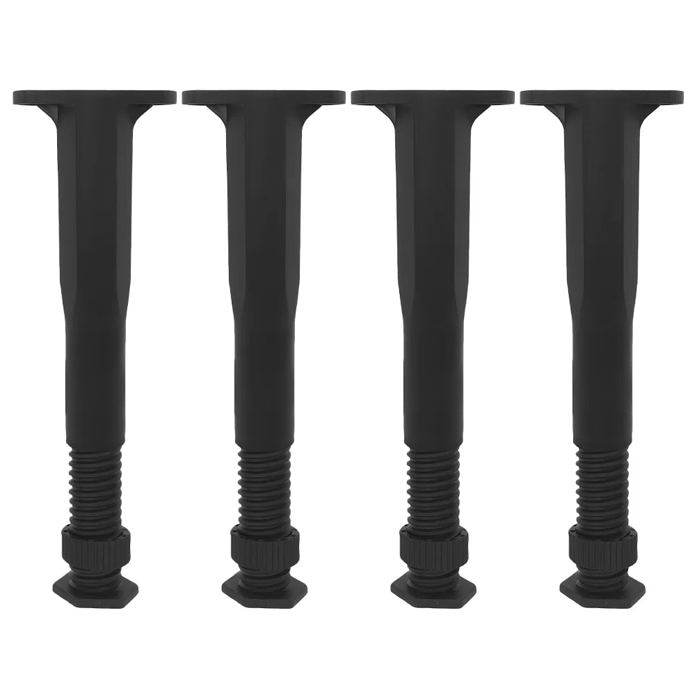 4 Pcs Bed Frame Support Legs Furniture Ranked Beams for Adjustable Base Replacement Parts