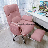 Comfortable Home Sofa, Lazy Recliner Chair, Bedroom Desk Chair, Dormitory Backrest, Office Lunch Dual-purpose Chair silla gamer