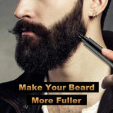 Hot Sale Beard Filling Pen Kit Beard Enhancer Brush Beard Coloring Shaping Tools Waterproof Black Brown Hair Pencil Man Cosmetic