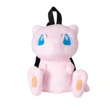 Cute Pokemon Mew Kawaii Japanese Style Plush Bag Gengar Eevee Snorlax Backpack Schoolbag Cosplay Props Fashion Gifts