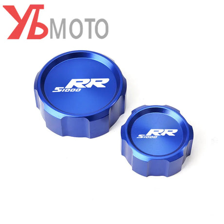 For BMW S 1000 RR S1000RR 2008-2021 2022 Accessories Motorcycle Aluminum Front Rear Brake Fluid Reservoir Cap Oil Tank Cover