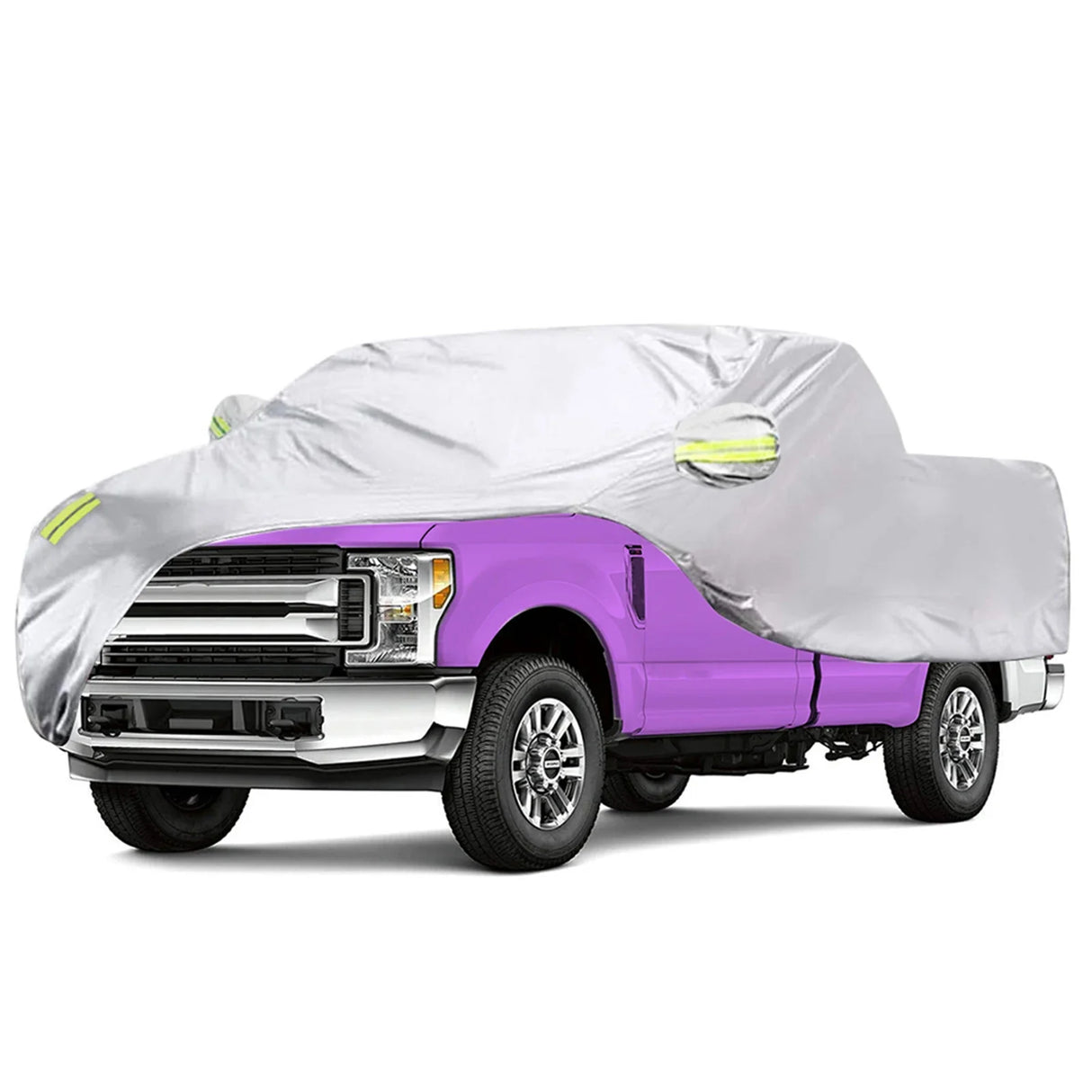 All Season Truck Cover Car Cover for Pickup Truck Against Dust Debris Windproof UV Protection 170T for Ford Raptor F150 F250 GMC