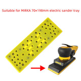 70/198mm for Finland Mirka Electric Rectangular Sander Abrasives Dry Grinding Accessories Base