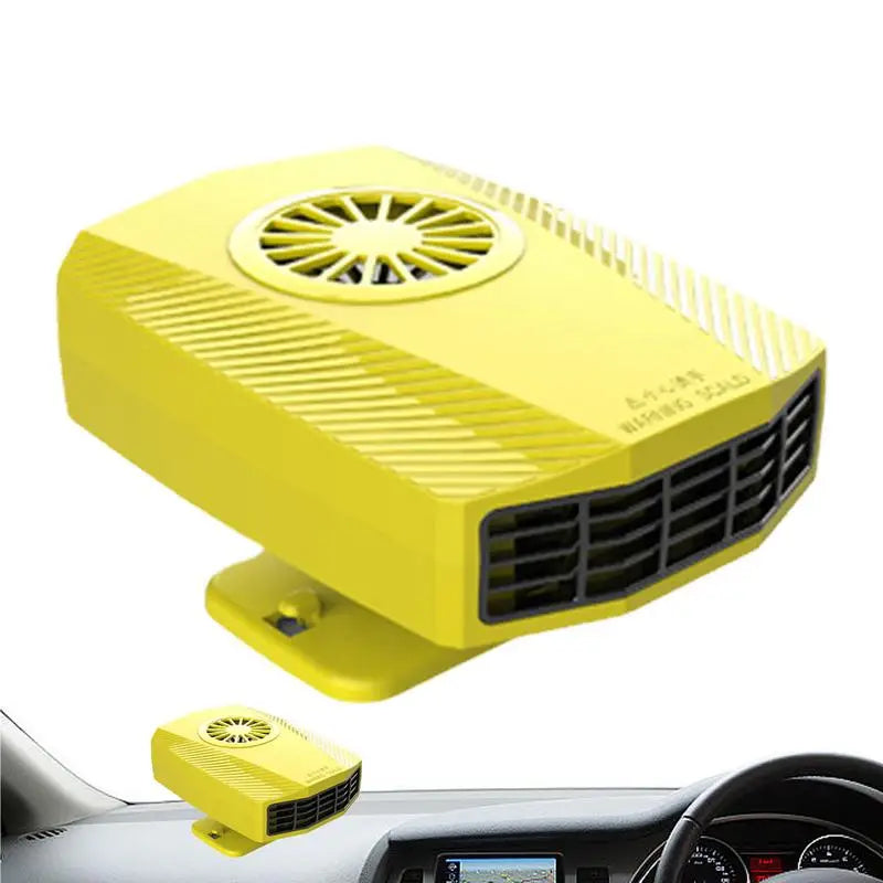 Car Fan Heater 150w Fast Heating Defroster Universal Heater With Overheating Protection Car Interior Electronics Accessories