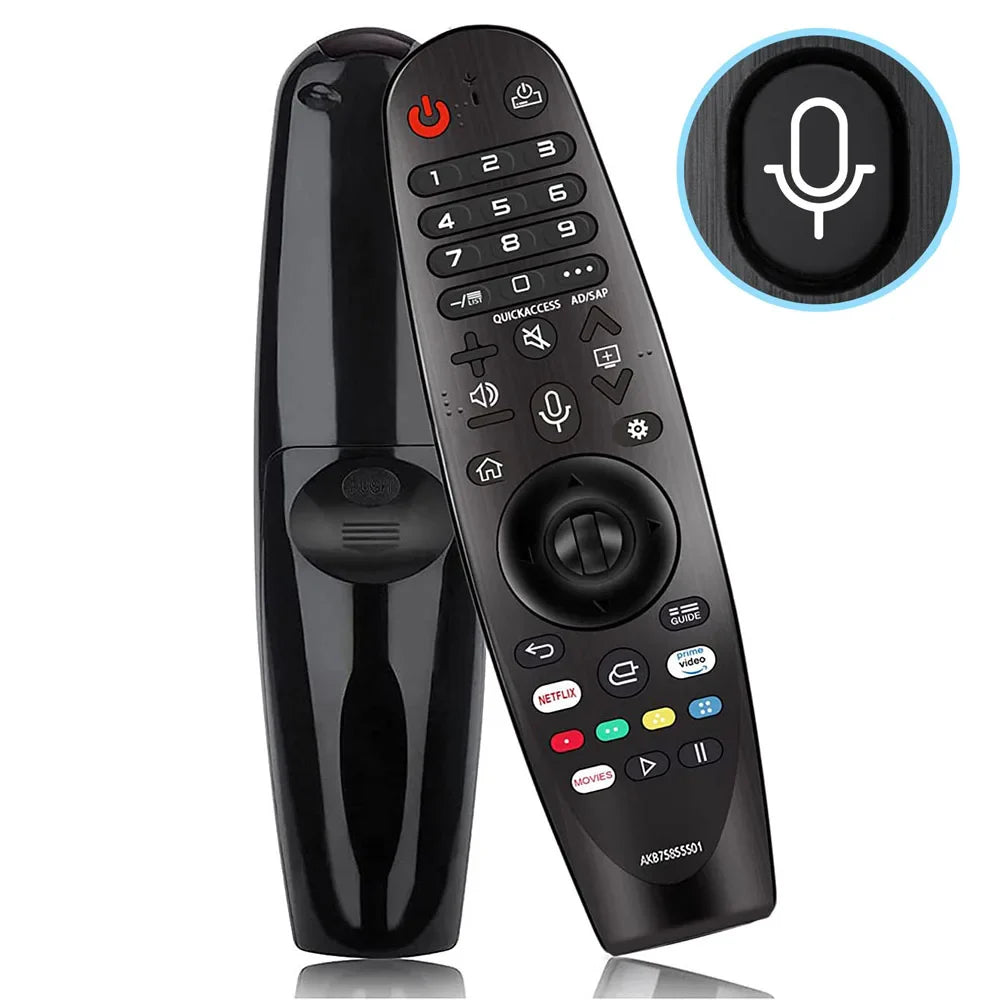 Voice Magic Remote Control AKB75855501 for LG Smart TV Replacement AN-MR20GA MR19BA MR18BA MR650A with Pointer Function