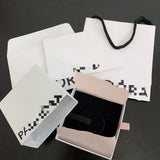 New packaging 3-piece set handbag bracelet necklace ring box Panjiado exquisite packaging gift box gift bags