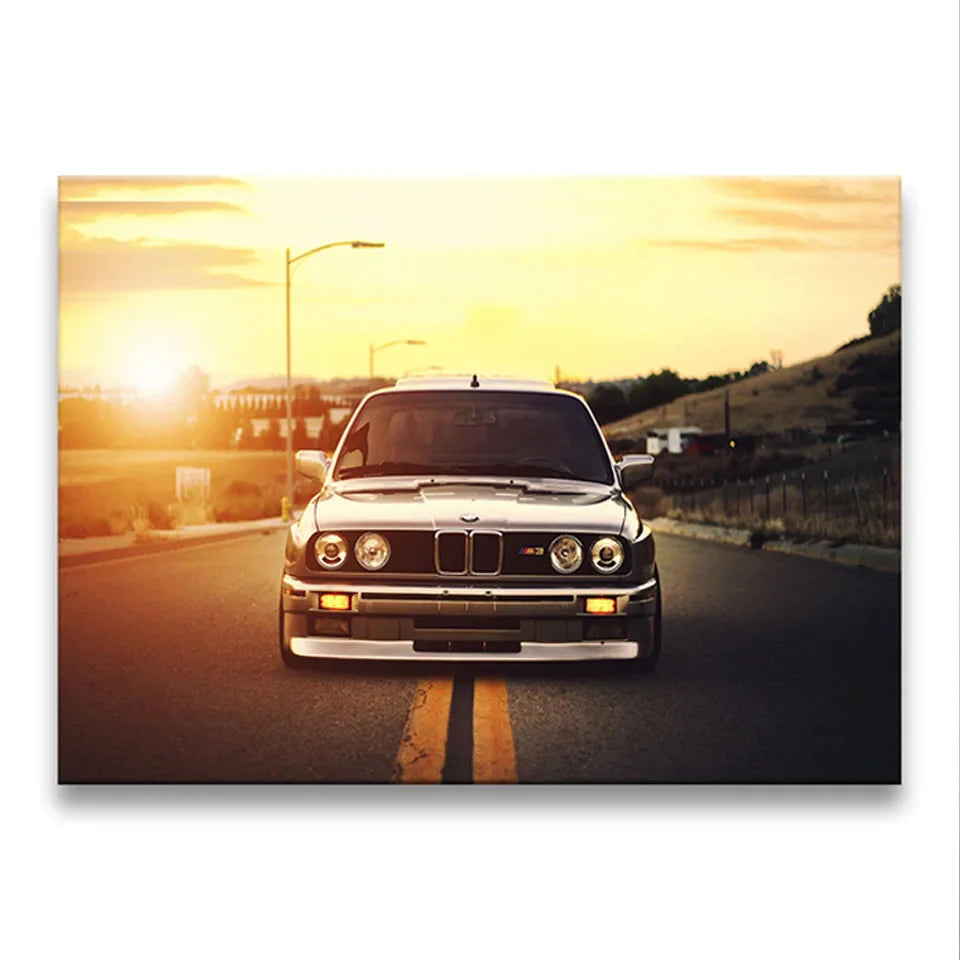 5D Diamond Painting Sports Car BMW M3 Diamond Embroidery Full Drill Cross Stitch Kits Rhinestone Art Crafts DIY Hobby Decor Gift