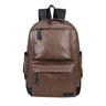 Luxury Soft Leather Men High Capacity Travel Backpack Male Business Laptop Fashion School Bag