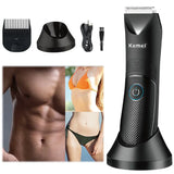 Personal Groomer Electric Pro Grooming Rechargeable Men Scrotum Penis Hair Removal Depiladora Bikini Razor Crotch Haircut Shaver