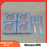 Wholesale 4 Boxes Goddess Story NS-11 Collection Card PR Anime Games Girl Party Swimsuit Bikini Feast Booster Box Doujin