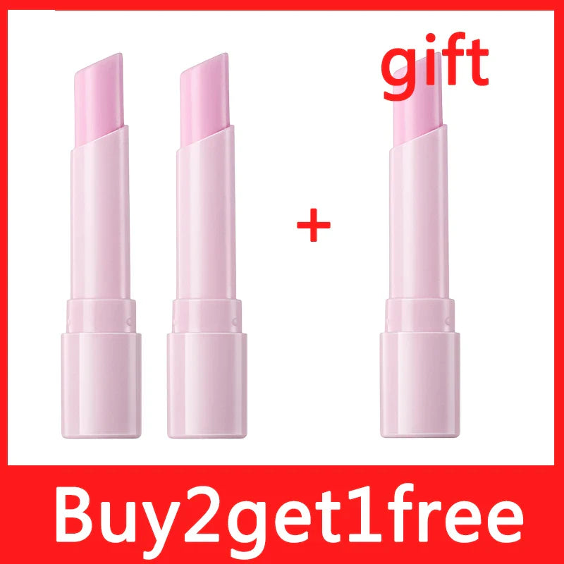 Magic Color-changing Lipstick Moisturizing Lip Balm Lip Plumping Gloss Pink Lip Care Moisturizer Female Makeup Korean Cosmetics