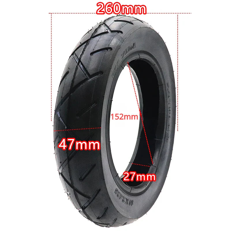 10 Inch 10x2.125 Pneumatic Tire Inner Tube Outer Tube for Electric Scooter Balancing Hoverboard self Smart Balance Tire Parts