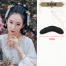 Hanfu Wig Headband Universal Cotton Rod Women Hair bun Lazy Hair Package Hair Pad Hanfu Chinese Style Traditional Headdress