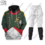 Infantry French Noble Soldier Uniform 3D Printed Hoodie Street Women Men's Pullover/Sweatshirt/Zip Hoodie A8