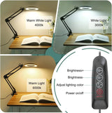 5X Illuminated Magnifier USB 3 Colors 72 LED Magnifying Glass for Soldering Iron Repair/Table Lamp/Reading Skincare Beauty Tool