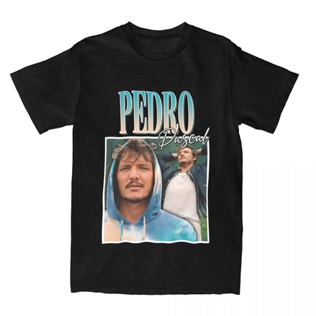 Bootleg Pedro Pascal T Shirt Vintage T Shirt Unis Streetwear Short Sleeve Pedro Pascal  Plus Size T Shirt Women