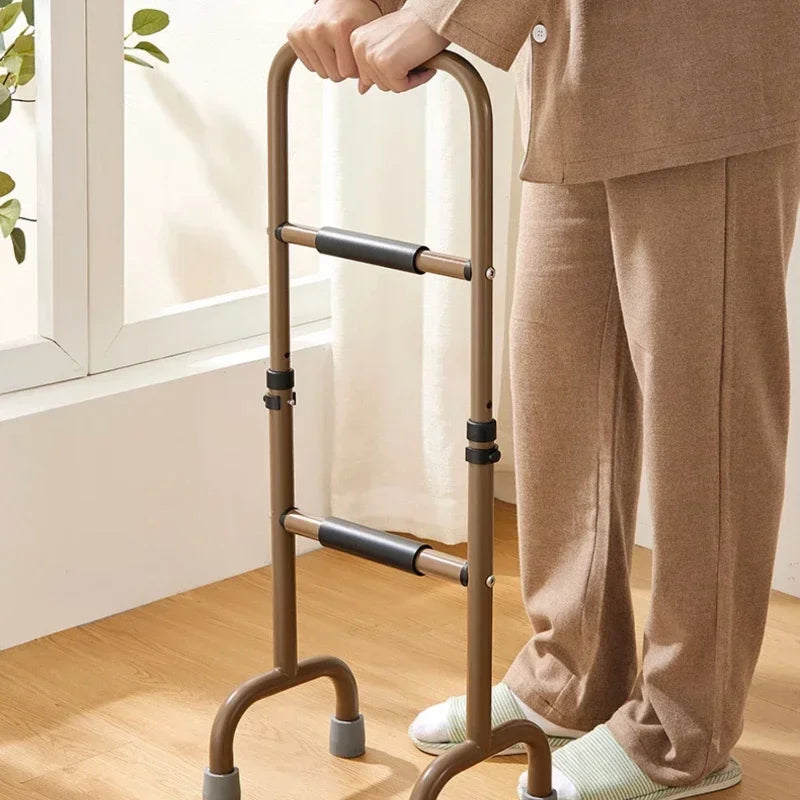 Non-perforated Handrail Railings Crutches Get-up Aids Walkers for Elderly Home Bed Frame Handles Mobility Aids Strong Durable