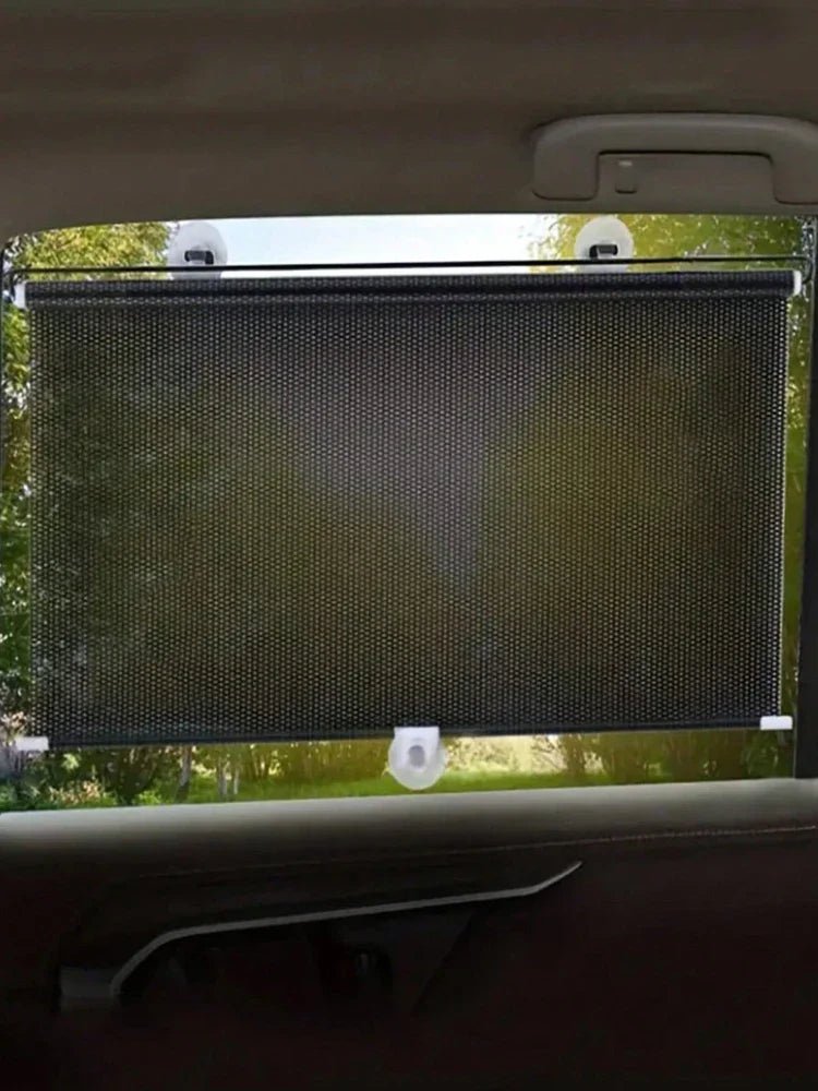 1pc Car Retractable Sunshade Curtain, Sunshade And Heat-insulating Side Window Curtains, Car Curtains For Sunshade Blocking