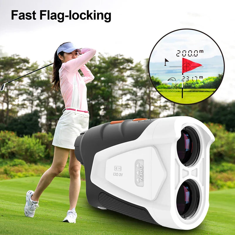 Mileseey Eono PF230 Golf Rangefinder 600M/Yard Digital Laser Range Finder Telescope High Accuracy Distance Meter For Hunting