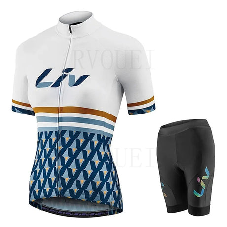 2022 Women Liv Summer Cycling Jersey Breathable MTB Bicycle Cycling Clothing Mountain Bike Wear Clothes Maillot Ropa Ciclismo