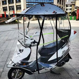 Electric vehicle canopy tricycle fully enclosed windshield rain proof car canopy sun protection sun shading motorcycle raincoat