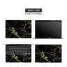 DIY Marble Cover Laptop Skin Sticker Vinyl 13.3"14"15.6"17.3"  Stickers for Macbook pro/Lenovo/Msi/Hp/Acer Skins Decorate Decal