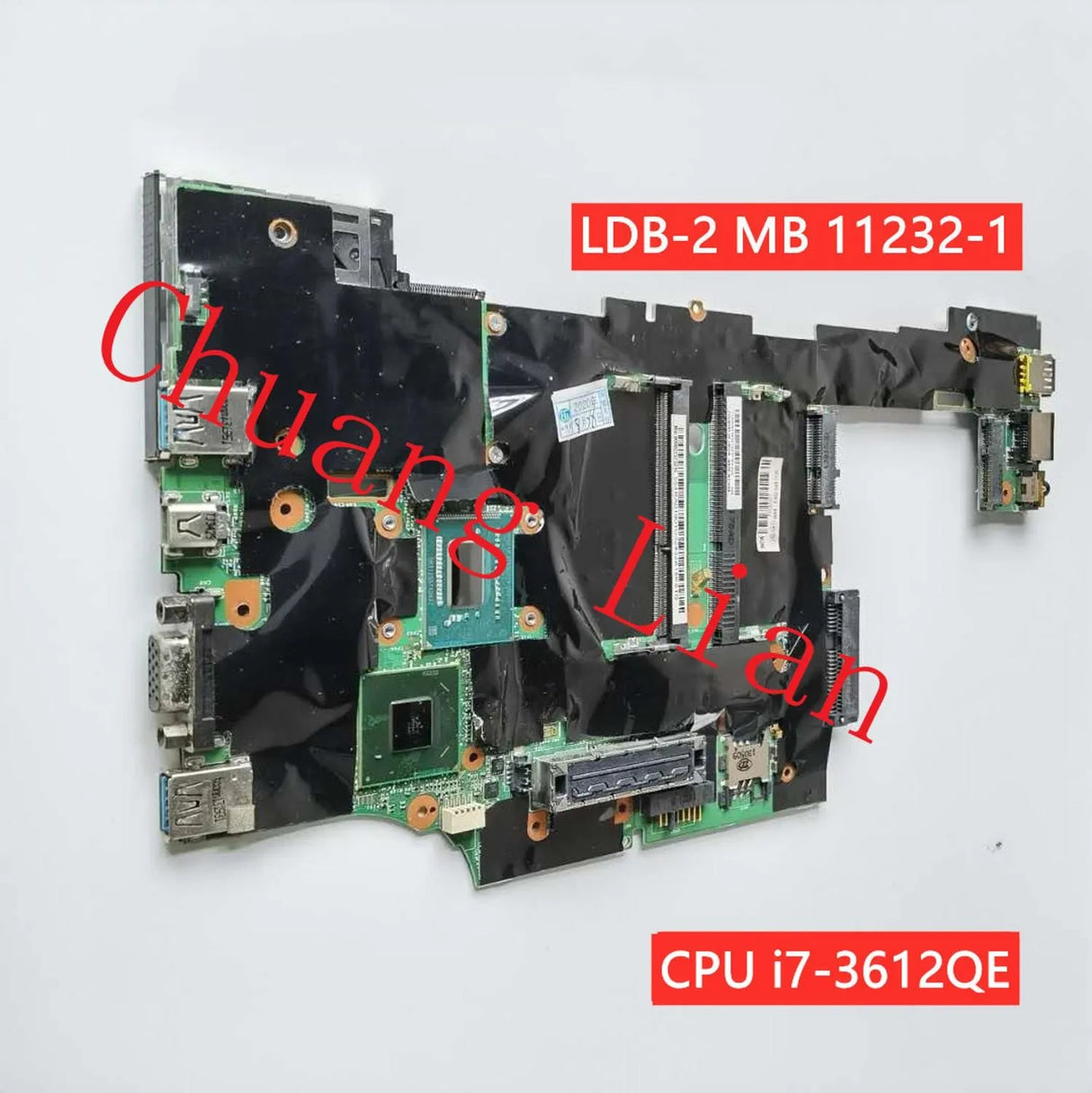 LDB-2 MB 11232-1 For Lenovo ThinkPad X230 X230i laptop motherboard with CPU i7-3612QE i7 3615QE I7 3687U I7 3520M Fully Tested