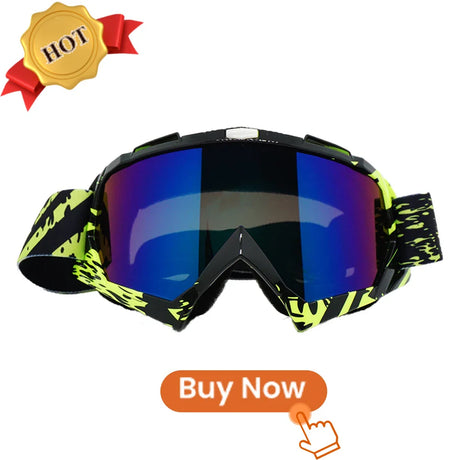 Newest Motorcycle Goggles for Men Retro Motocross Riding Sunglasses Safety Protective Bike Goggles Driving Glasses