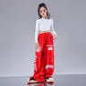 Hip Hop Clothing Girls Baseball Jacket Boys Streetwear Coat Street Dance Pants Kids Stage Costumes Children Jazz Clothes Sets