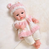 30cm Reborn Baby Dolls Realistic Dolls Toys Girl Real Lifelike Baby Dolls Reborn Full Body Silicone Baby Doll Christmas Gifts