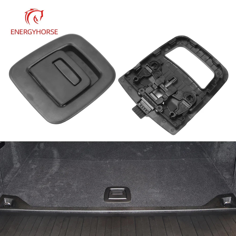 For BMW G05 G31 Car Trunk Tail Cover Bottom Plate Mat Floor Carpet Handle Spare Tire Cover Lock For BMW X5 5 Series 2019-2023