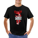 Men Cotton brand Tshirt FNAF Plush Foxy T-Shirt graphic t shirts plain t-shirt graphics t shirt T-shirts for men graphic top