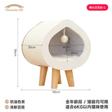 Wood Indoor Sleeping Habitats Cat Bed Kittens Washable Warm Cats Nest Beds Furniture Light Weight Cama Para Perros Pet Supplies