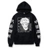 Anime Jujutsu Kaisen Hoodies Men Satoru Gojo Print Sweatshirt Autumn Winter Harajuku Hoody Hooded Streetwear Plus Size Hoodie