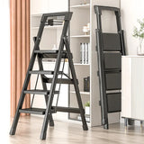 Folding Ladder Carbon Steel Protable Ladder Chair Strong Load-Bearing Kitchen Step Ladder Stool For Home Escada Step Ladders