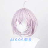 Senju Kawaragi Cosplay Wig Anime Tokyo Revengers Senju Kawaragi Purple Pink Short Heat Resistant Synthetic Hair Halloween Wigs