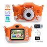 HD 1080P Kids Digital Camera 20MP Children Camera with USB Charger Built-In Game Camera Shockproof Silicone Protection Cover