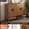 Retro Wood Shoe Cabinet Living Room Designer Space Saving Side Closet Storage Shoe Rack Bench Mueble Zapatero Hallway Furniture