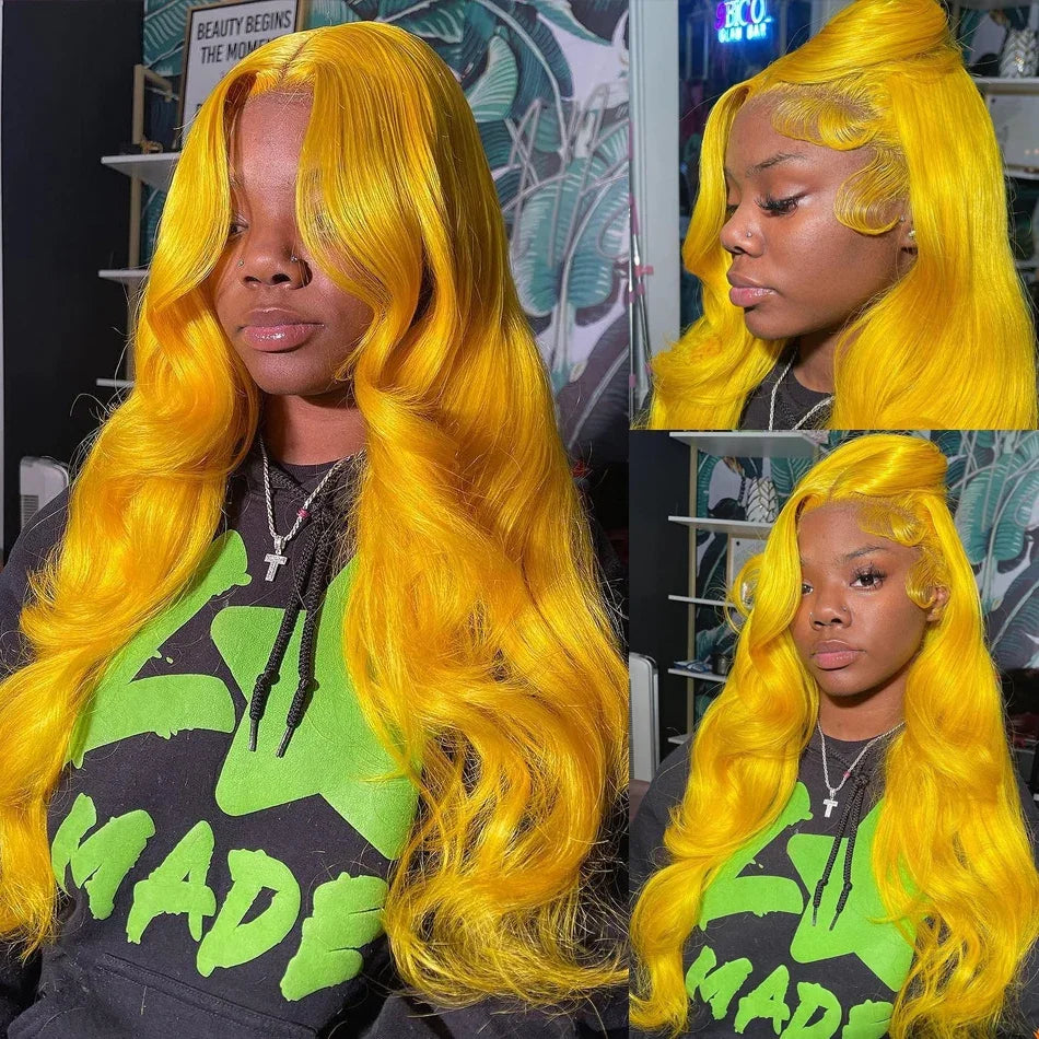 613 Honey Blonde Body Wave Lace Front Wig 13x6 HD Transparent Lace Frontal Wigs Brazilian 13x4 Colored Human Hair Wigs For Women