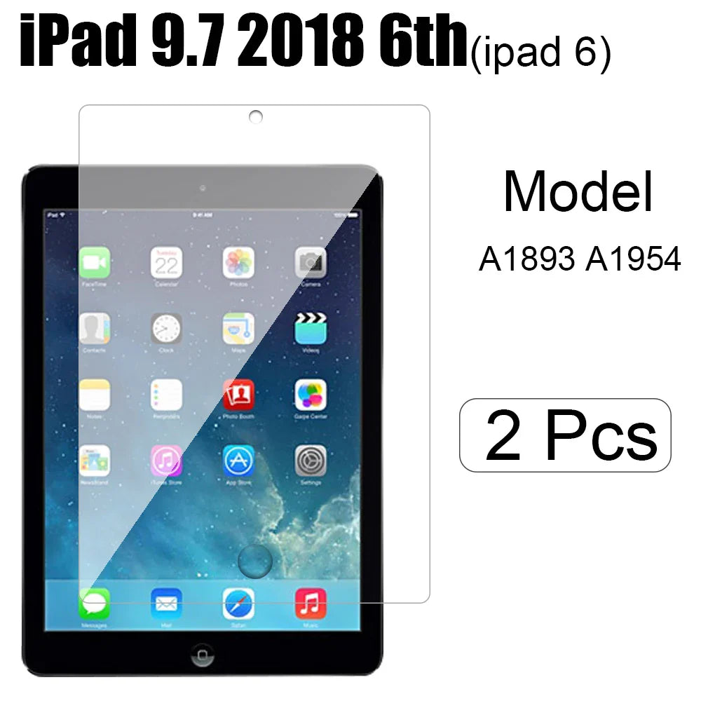 Tablet Tempered glass film For iPad 10.2 2021 9th Generation ipad9 Proof Explosion prevention Screen Protector 2Pcs A2602 A2604