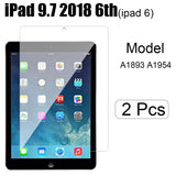 Tablet Tempered glass film For iPad 10.2 2021 9th Generation ipad9 Proof Explosion prevention Screen Protector 2Pcs A2602 A2604