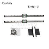 3D Printer Parts Ender 3/Ender 3 V2 Upgrade Y-axis Linear Rail Kit Ender-3 Pro dual MGN12H 300MM linear Rail Set Accessories