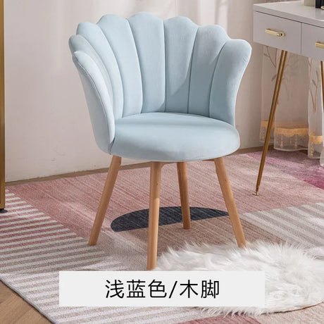 Nordic Computer Pink Chair Girl Dressing Stool Living Room Wheeled Armchairs Rotatable Liftable Sofa Armrest Seat Vanity Chair