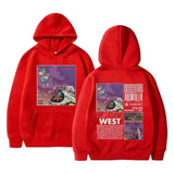 Rapper Kanye West Plus Size Cotton Women Graduation Printed Hoodies Male Streetwear Men Hip Hop Casual Sweatshirt Top Oversized