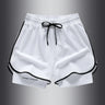 2023 Men's Physical Training Shorts Bermuda Fitness Jogging Pants Built-In Pocket Beach Pants Basketball Training Sports Pants