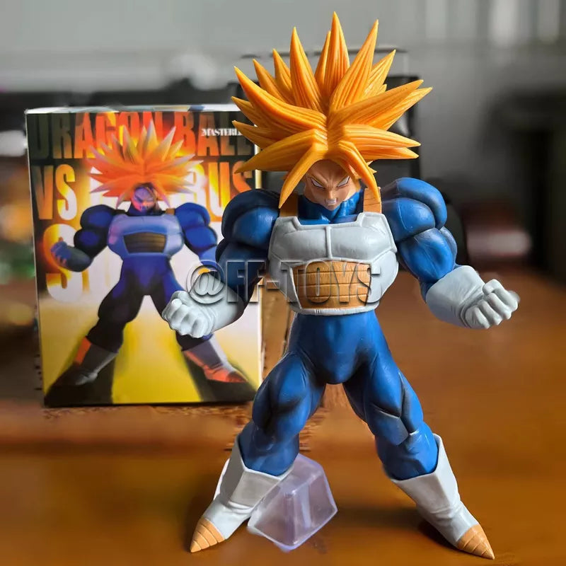 In Stock 25cm Anime Dragon Ball Z Super Trunks Action Figure PVC Super Saiyan Gotenk Figures Collection Model Toy For kids Gifts